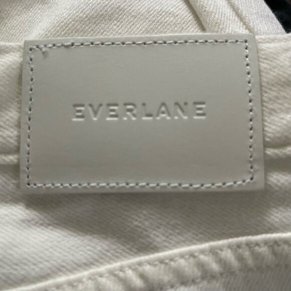 NEW Everlane The Summer Jean in White Size 26 Regular - Picture 5 of 5